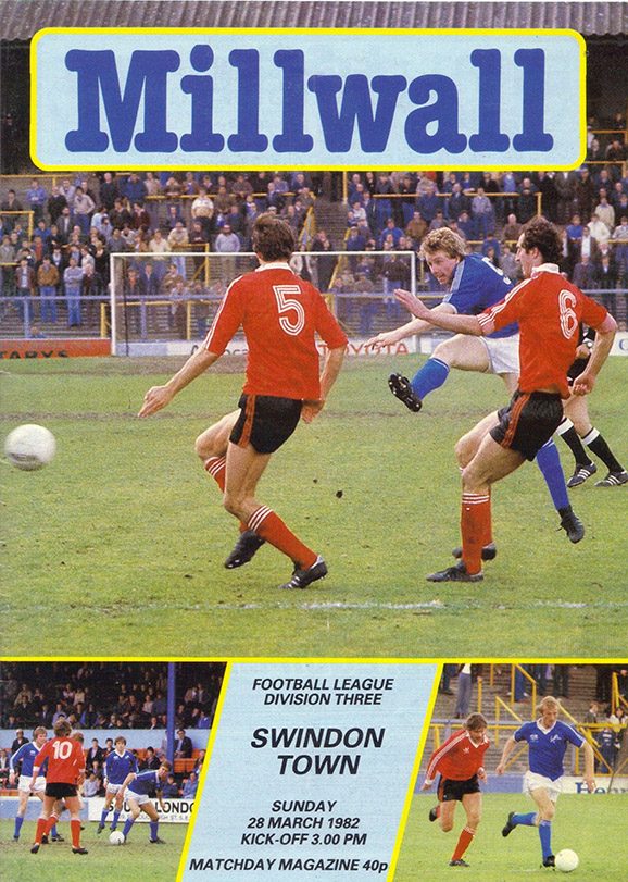 <b>Sunday, March 28, 1982</b><br />vs. Millwall (Away)